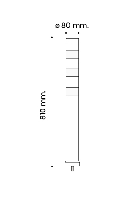 medidas pilona flexible ablen tt con tornillo